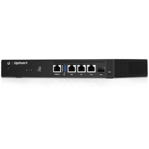 Роутер Ubiquiti ER-4-EU черный