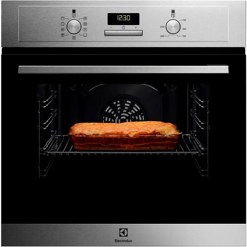 Электрический духовой шкаф Electrolux EOF3H00BX серебристый