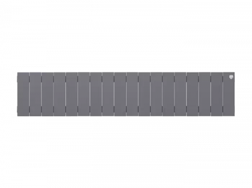 Биметаллический радиатор отопления  Royal Thermo Pianoforte 200 18 Секций Silver Satin