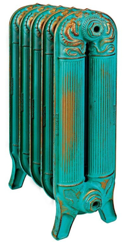 Чугунный радиатор отопления RETROstyle Barton 4 секции, РАДИМАКС RS-BAR 560-4s