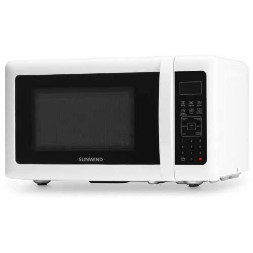Микроволновая печь SUNWIND SUN-MW005 белый/черный 700Вт, 20л