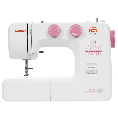 Швейная машина Janome 311PG белый/розовый