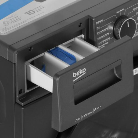 Стиральная машина Beko WSPE7H616A черный