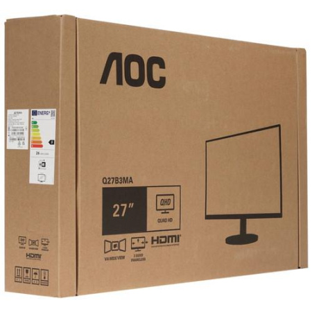 27" Монитор AOC Q27B3MA черный