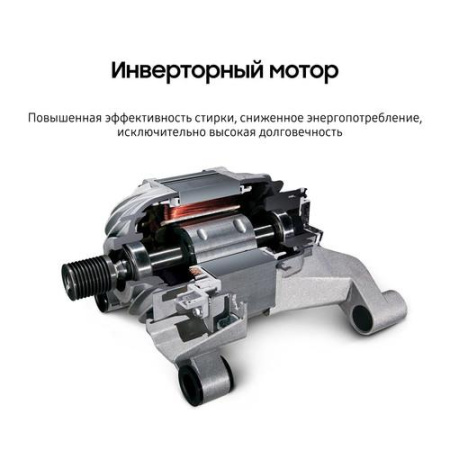 Стиральная машина Samsung WW80AG6S28ABLP серый