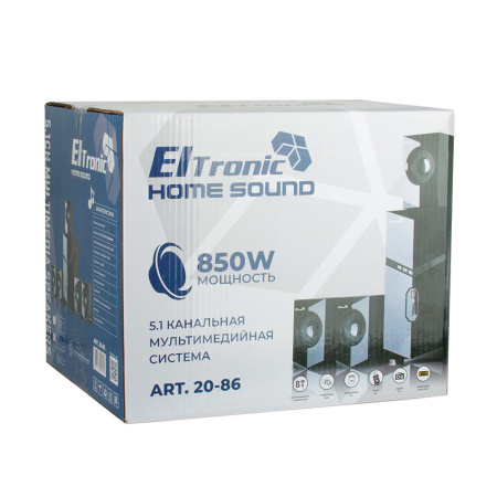 Акустическая система ELTRONIC 20-86 черный