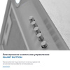 Вытяжка полновстраиваемая ZUGEL ZHI522X серебристый