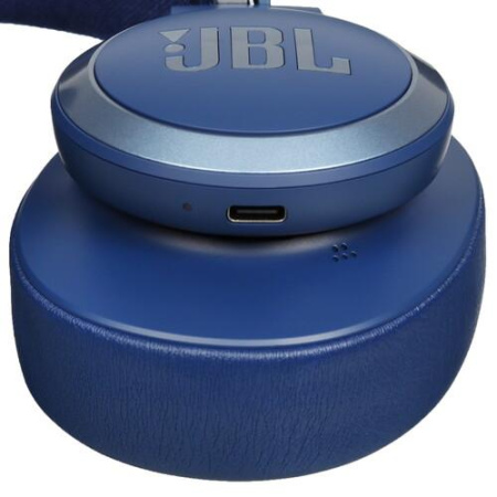 Беспроводные/проводные наушники JBL Live 770NC синий